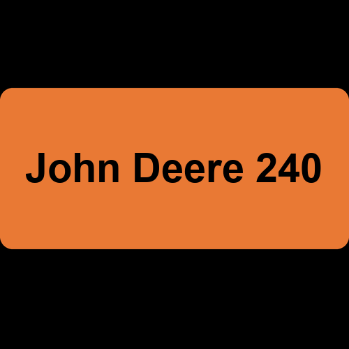 John Deere 240